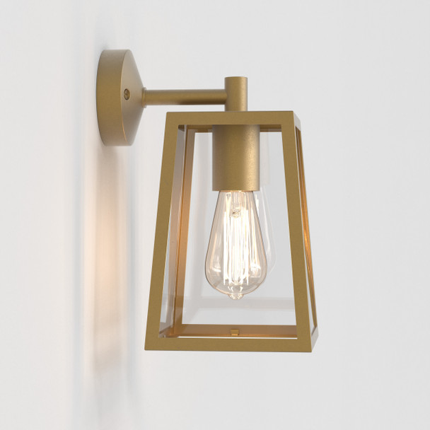 Calvi Wall 215 in Antique Brass