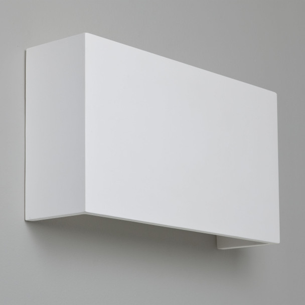 Pella 325 Wall Up and Down Lights in Plaster, decorative wall washer light, switched off