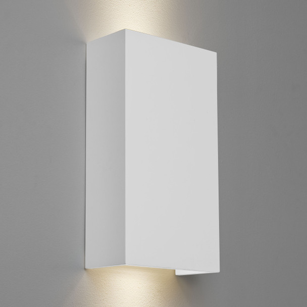 Pella 190 in Plaster Indoor Wall Up and Down Light