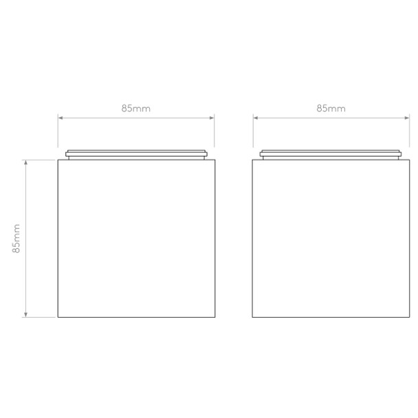 Kos Square II in Matt White