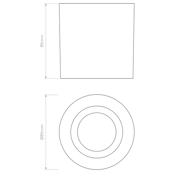 Kos Round Drawing | Astro Lighting