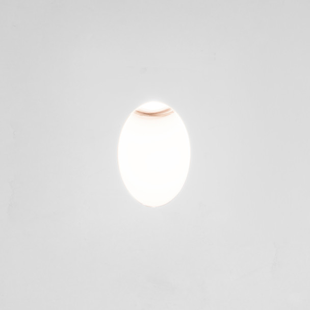 Trimless LED Low Level Oval Recessed Lights, Oval Shaped bathroom low level light