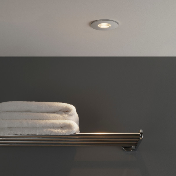 Obscura Round Bathroom Downlight IP65, Bedroom Ceiling Installation, Astro Lighting