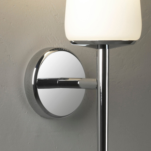 Beauville in Polished Chrome Wall Light Bathroom Light IP44