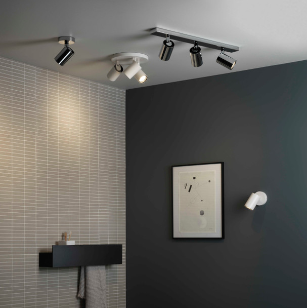 Aqua Range of Ceiling Spotlights, Wall Spotlights, Triple Spotlights