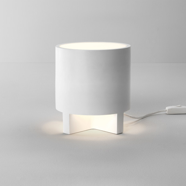 Martello 180 Table Lamp in Plaster E14, Astro Floor Lamp Floor Installation