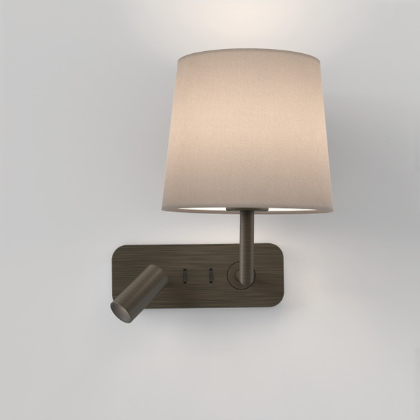 Astro Bedside Reading Light Side by Side Installed Horizontally