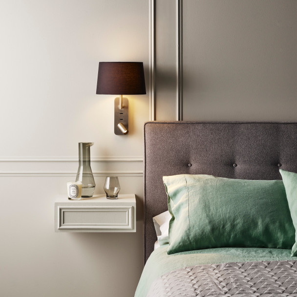 Astro Bedside Reading Light Side by Side Installed in Bedroom