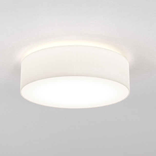 Cambria 480 Ceiling Flush Light with Fabric Shade