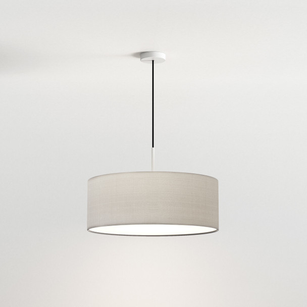 Cambria Pendant in Matt White