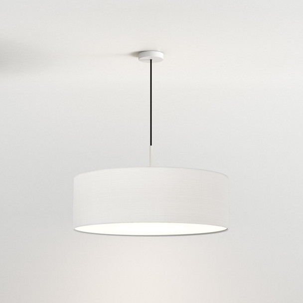 Cambria Pendant in Matt White