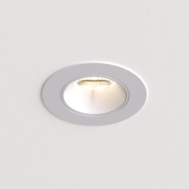 Proform FT Round LED Downlight in Textured White