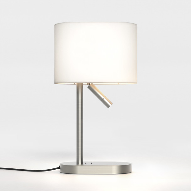 Venn Table Reader Light in Matt Nickel