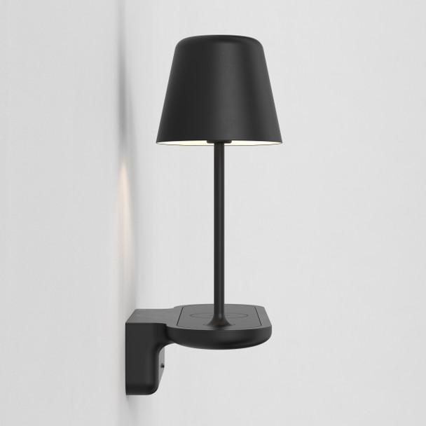 Ito Wall Light with USB and Wireless Charging Side