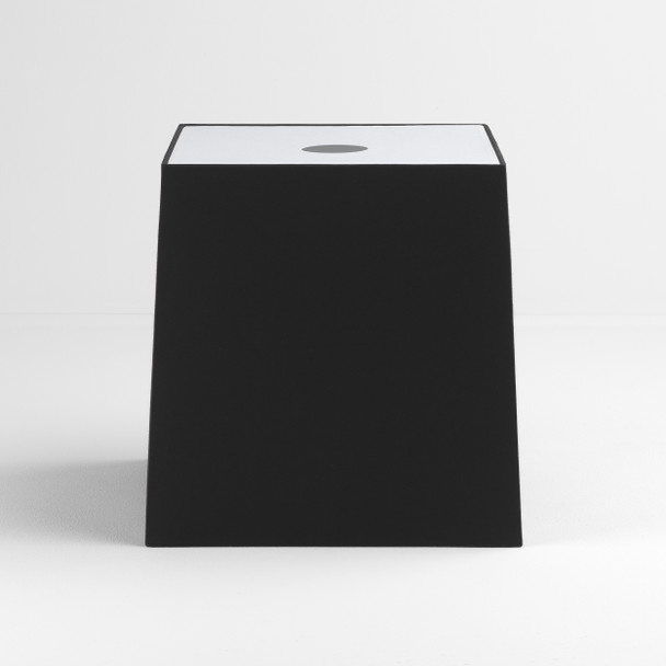 Tapered Square Lamp Shade 300 in Black