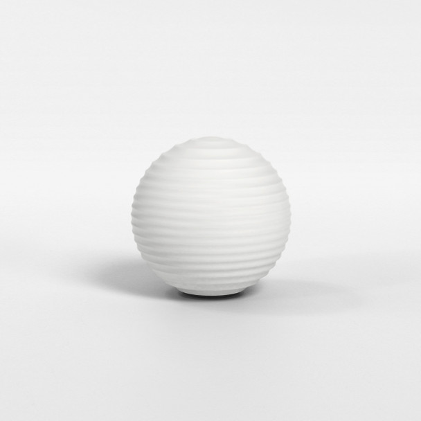 Tacoma Ribbed Glass in White