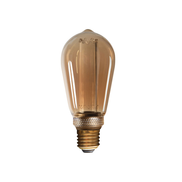E27 Dimmable LED Vintage Bulb Tinted Glass