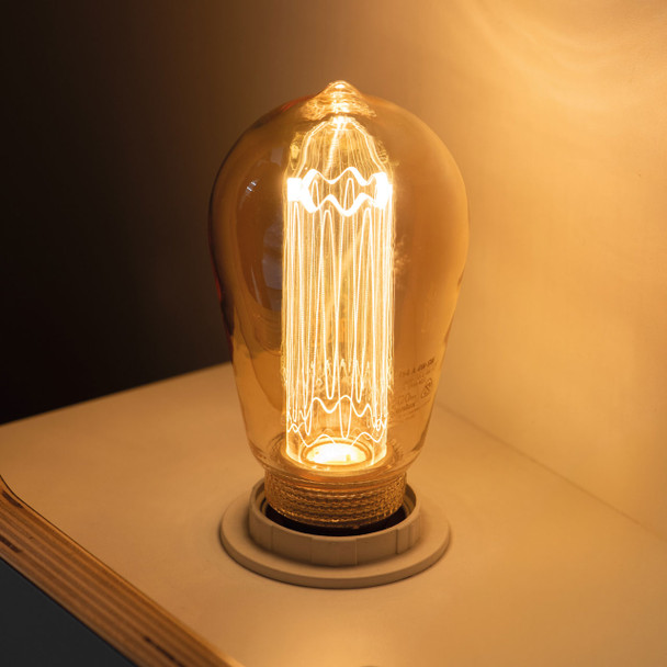 E27 Dimmable LED Vintage Bulb Tinted Glass