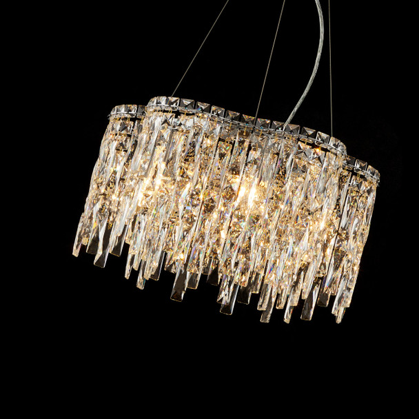 Small Crystal Living Room Chandelier Shade Only Image. Interior Lighting Ideas