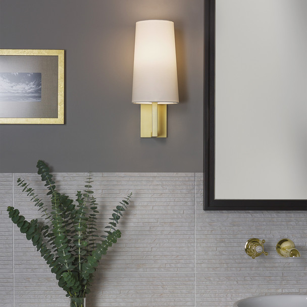 Riva 350 LED Bathroom Wall Light IP44 Bathroom Installation