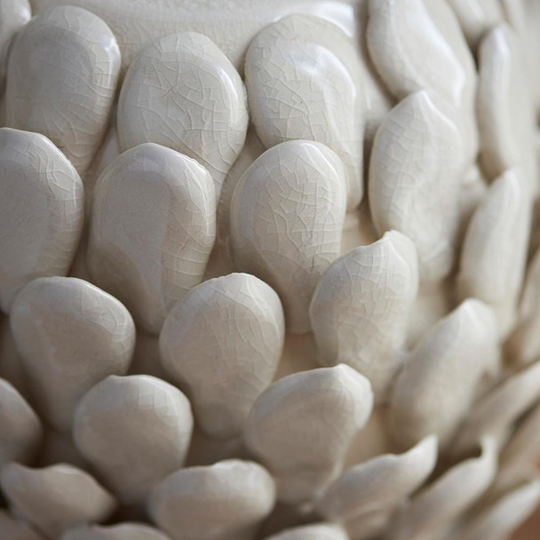 Ceramic Table Lamp Base Closeup