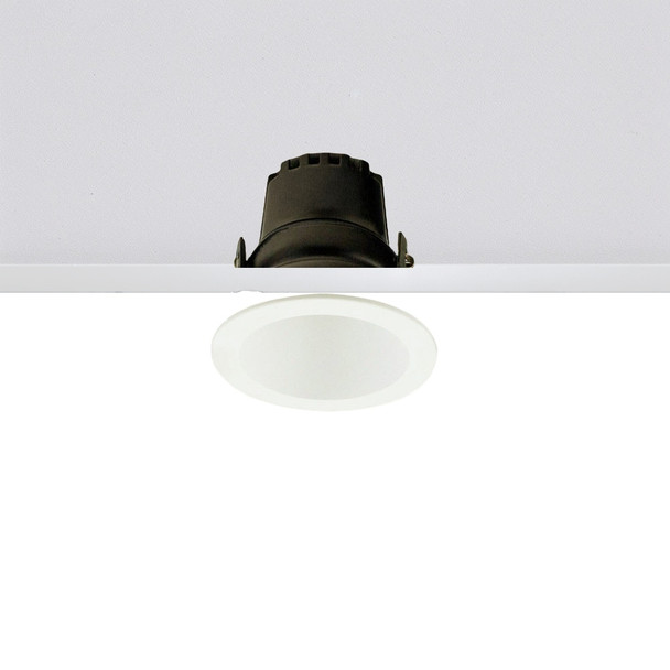 10W Fire Rated Dimmable LED Downlight in White - CCT,  IP65