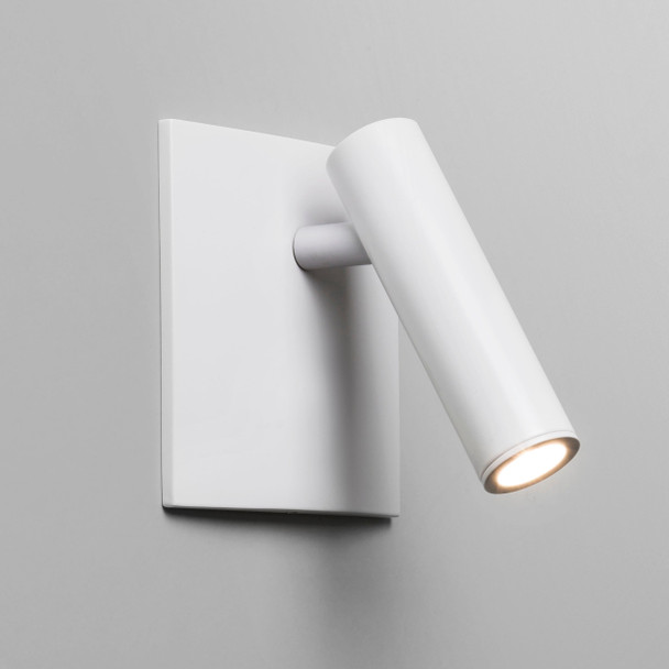 Enna Square Unswitched LED - Matt White