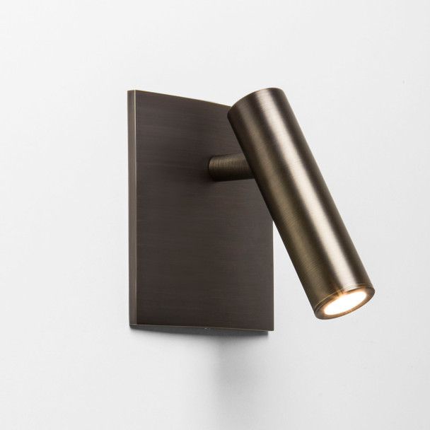 Enna Square Unswitched LED - Bronze