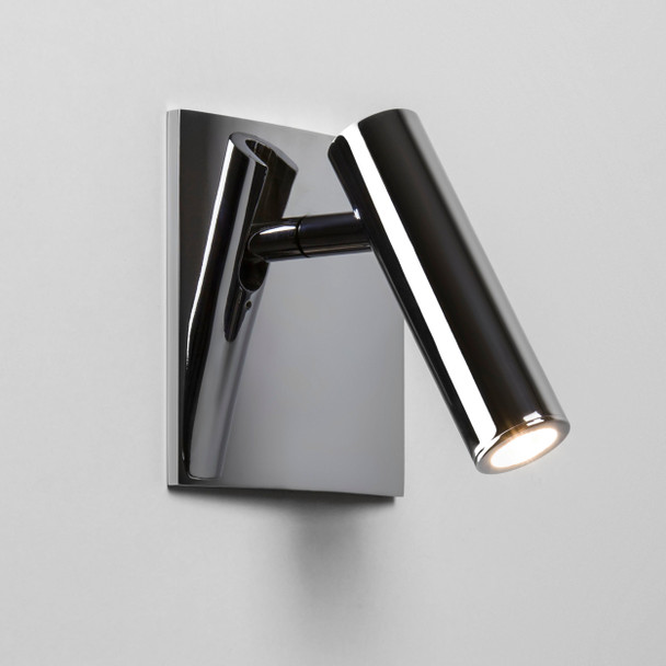 Enna Square Unswitched LED - Polished Chrome