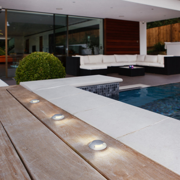 Beam Two LED - Matt Painted Silver