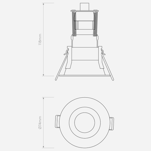 Minima Mini - Matt Black