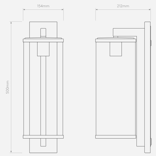 Pimlico 500 - Textured Black