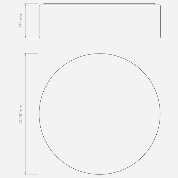 Cambria 480 - White Fabric