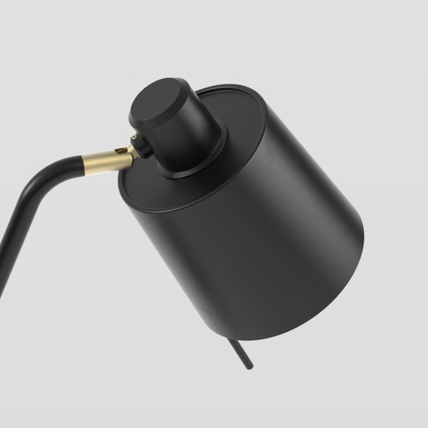 Edward Floor - Matt Black / Matt Gold