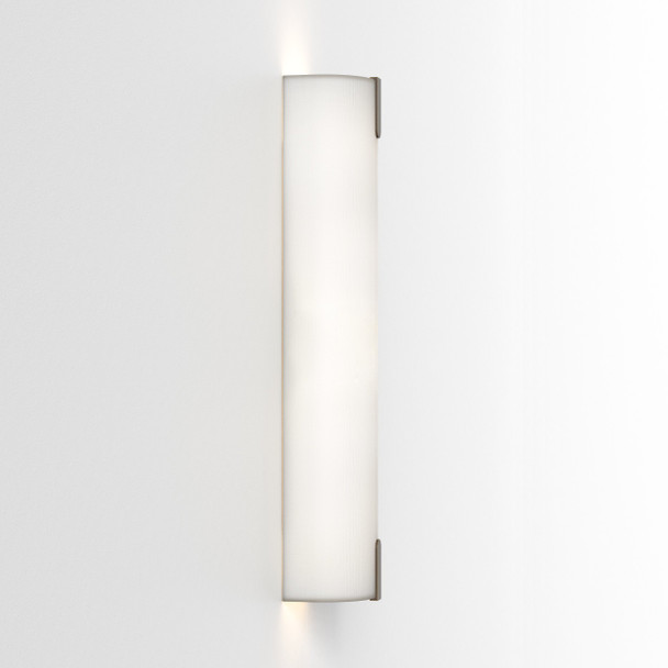 Elba 600 Wall - White Fabric / Bronze