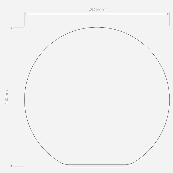 Tacoma Glass - White (Opal)