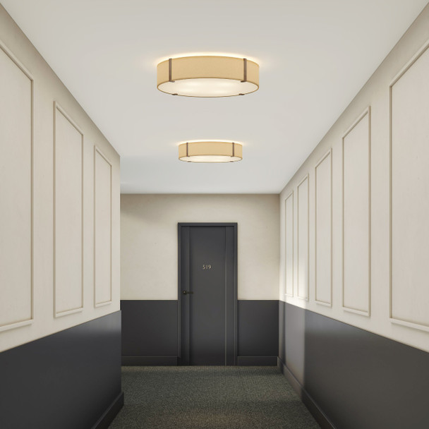 Elba Round 600 - Putty Fabric