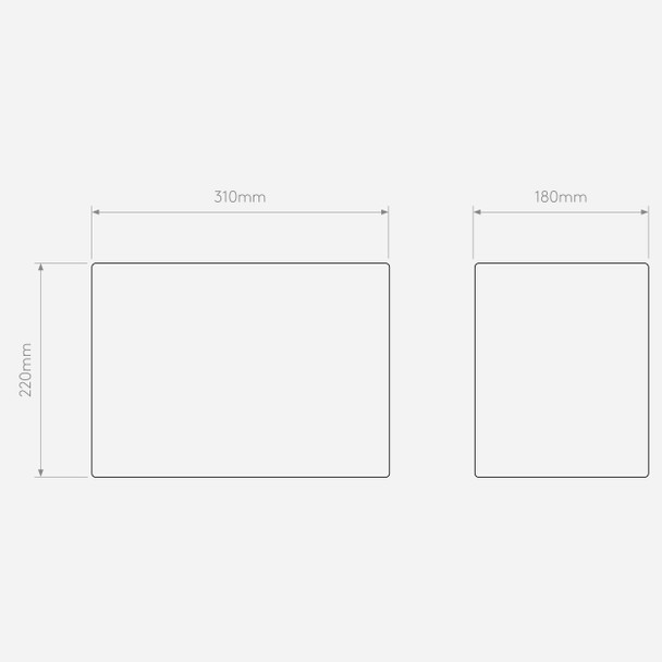 Stadium 220 - White Fabric