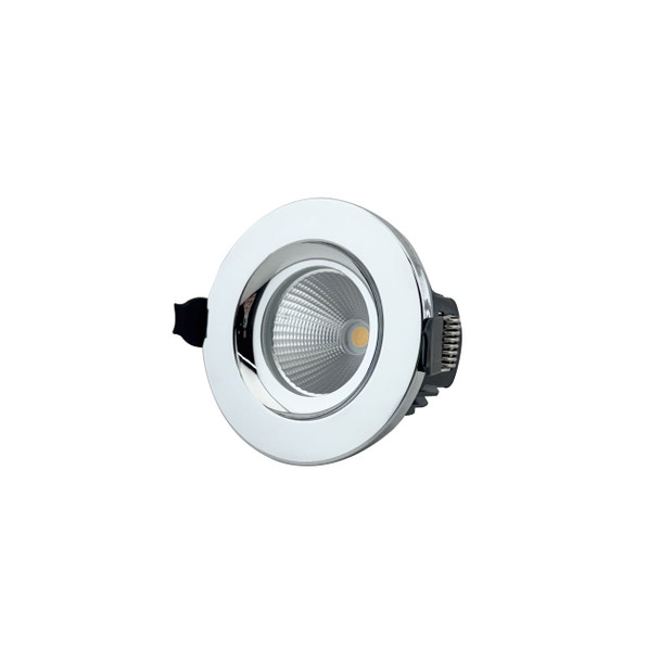 LED Downlight Polished Chrome Bezel