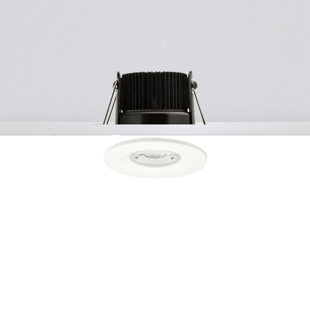 8W Dimmable IP65 & Fire Rated LED Downlight CCT Dia 85mm