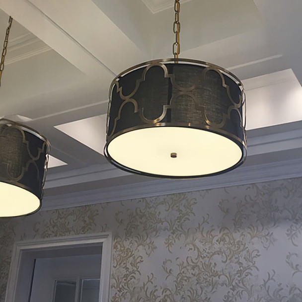 Drum Pendant Light-Interior 1