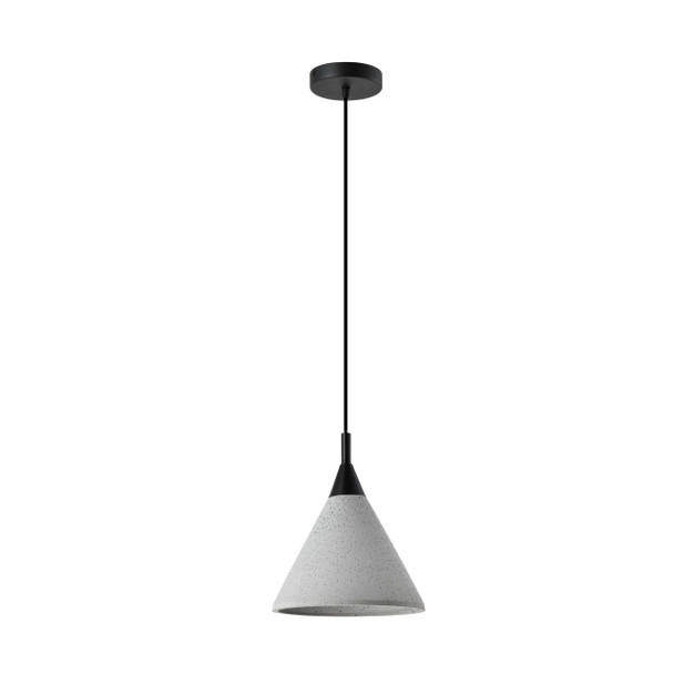Concrete Pendant Light Off