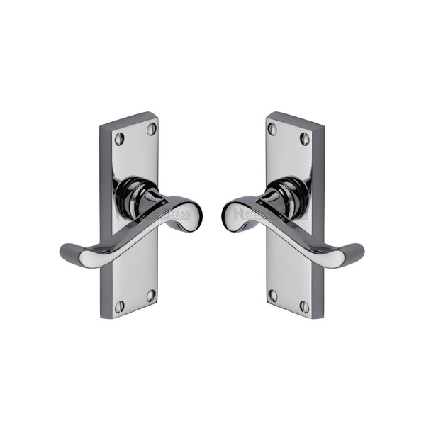 Bedford Short Door Handle on Plate