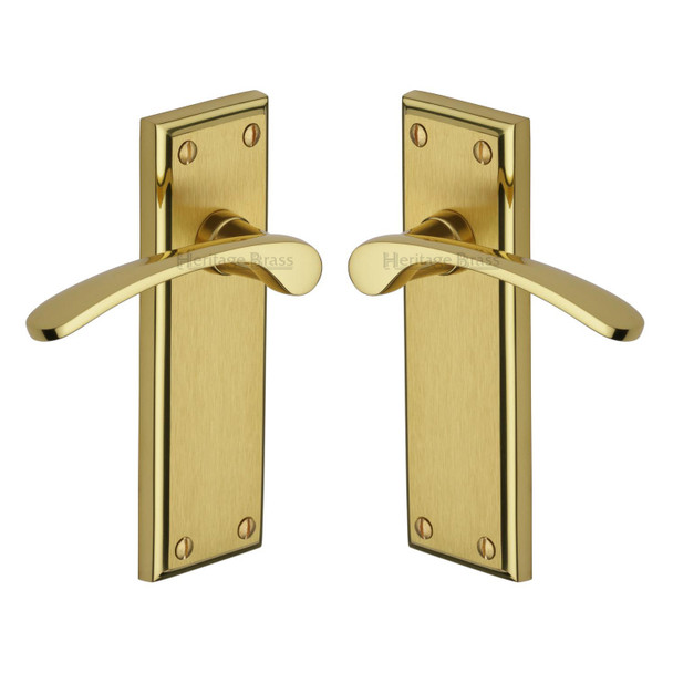 Hilton Door Handle on Plate