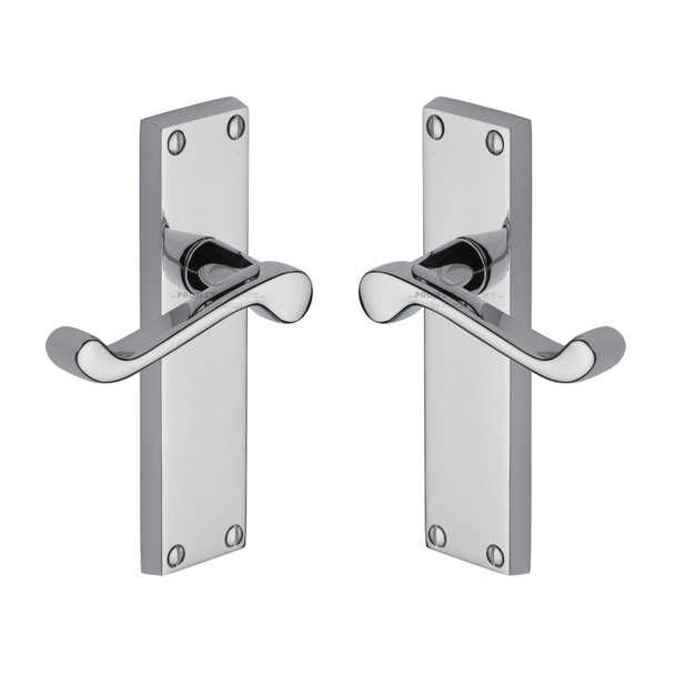 Malvern Door Handle on Plate