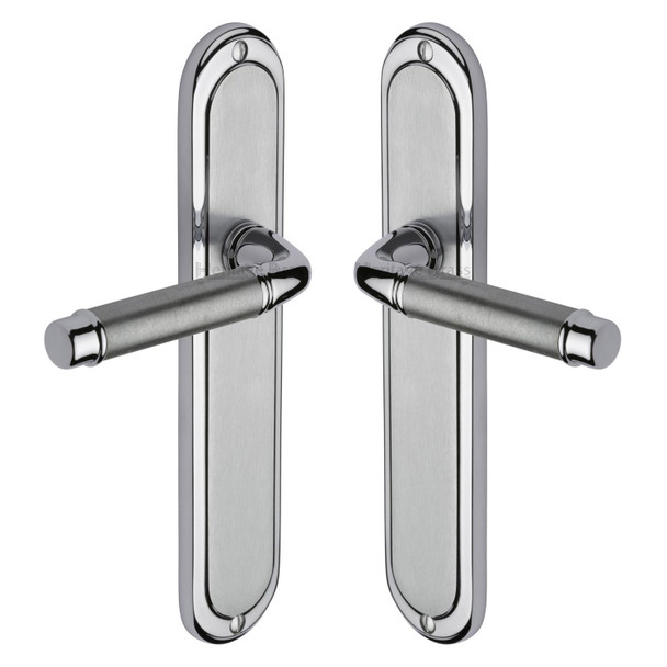 Saturn Long Door Handle on Plate