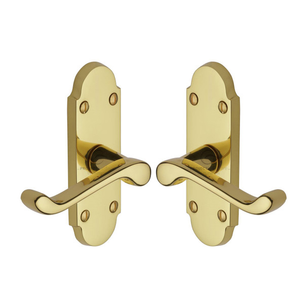 Milton Short Door Handle on Plate