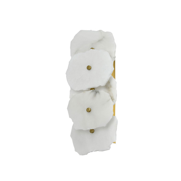Alabaster Wall Light Off