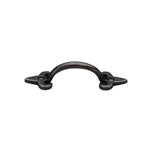 Rustic Bronze Fleur-De-Lys Cabinet  Pull Handle
