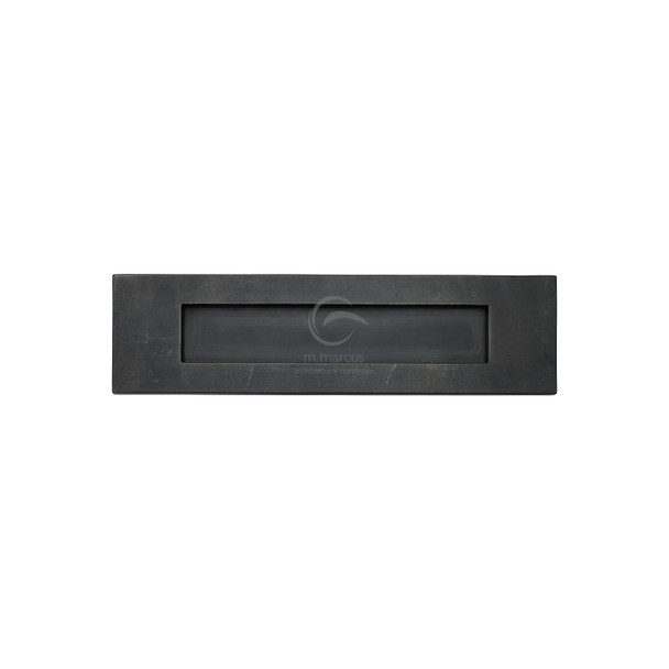 Rustic Bronze Letterplate 13 1/2" x 3 2/3"